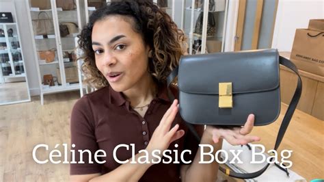 celine classic box bag discontinued|celine box bag price.